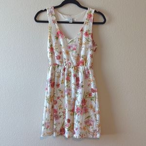 Forever 21 Lace Floral Mini Dress